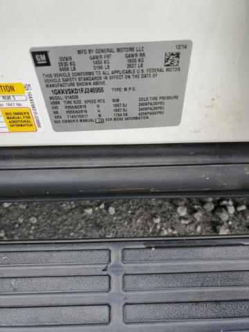 1GKKVSKD1FJ246956 GMC Acadia Slt-2