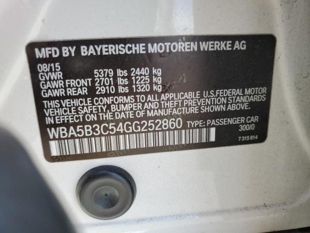 WBA5B3C54GG252860 BMW 535 XI