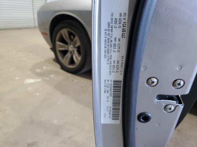 2C3CDZAGXFH739791 Dodge Challenger Sxt