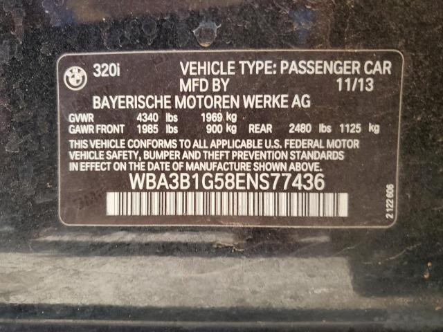 WBA3B1G58ENS77436 BMW 320 I