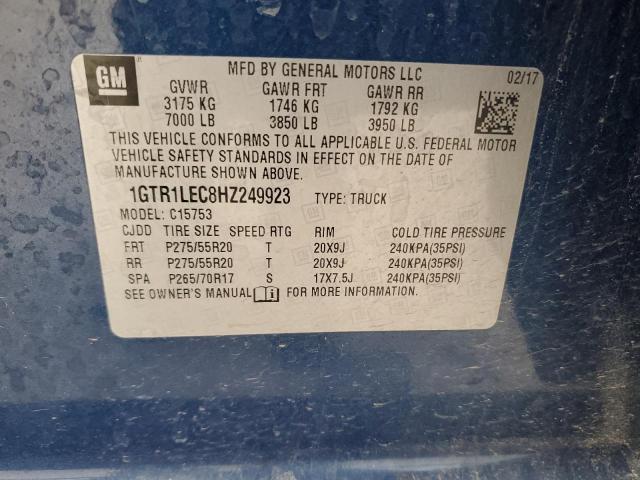 1GTR1LEC8HZ249923 GMC Sierra C1500