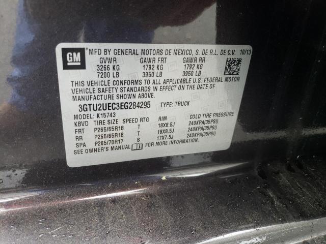 3GTU2UEC3EG284295 GMC Sierra K1500 Sle
