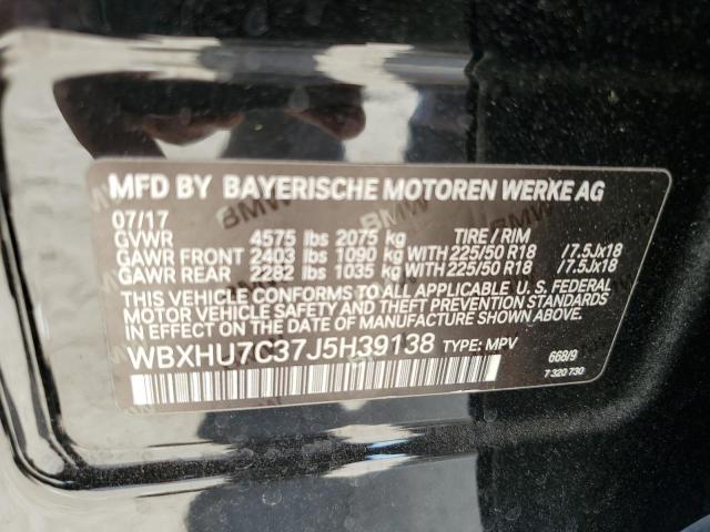 WBXHU7C37J5H39138 BMW X1 Sdrive28i