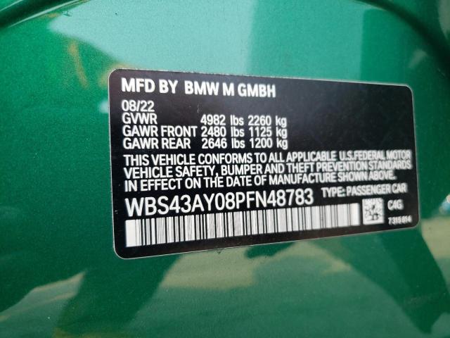 WBS43AY08PFN48783 BMW M3 Competition
