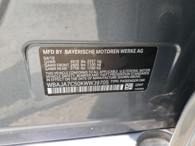 WBAJA7C50KWW39705 BMW 530 XI