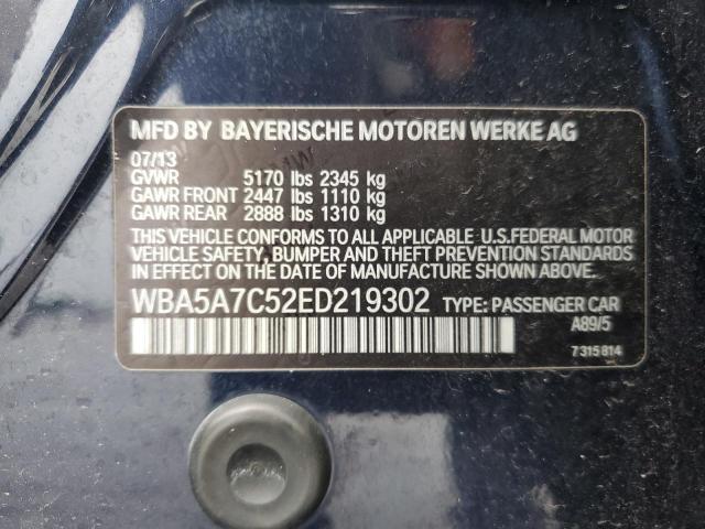 WBA5A7C52ED219302 BMW 528 XI