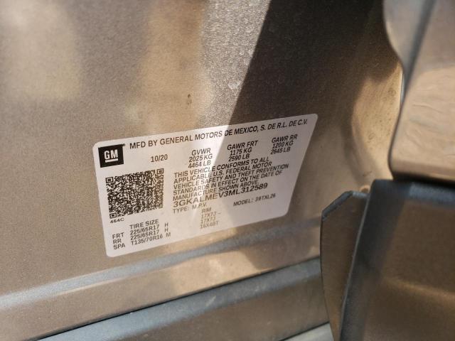 3GKALMEV3ML312589 GMC Terrain Sle