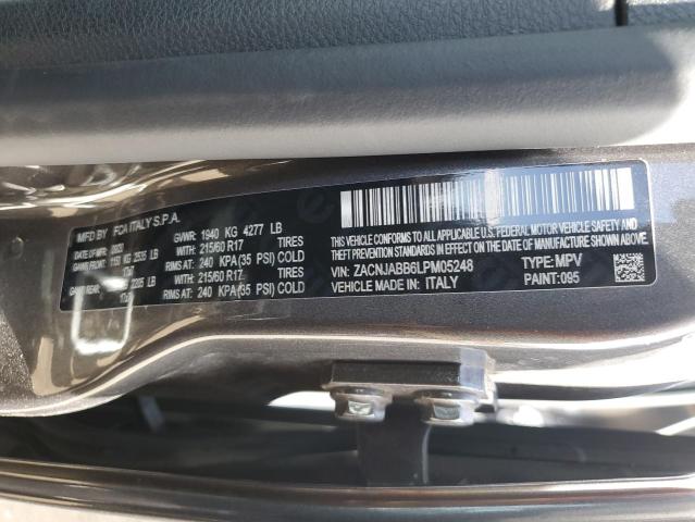 ZACNJABB6LPM05248 Jeep Renegade Latitude