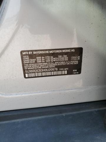 5UXKR2C53H0U20976 BMW X5 Sdrive35i