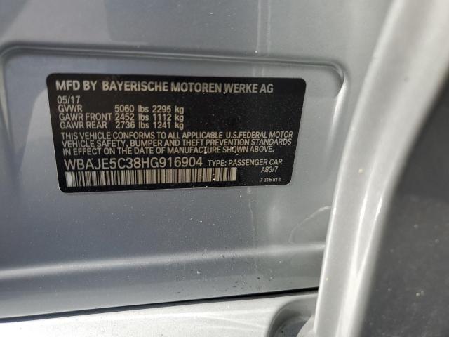 WBAJE5C38HG916904 BMW 540 I