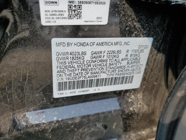 19UDE2F75LA009411 Acura Ilx Premium
