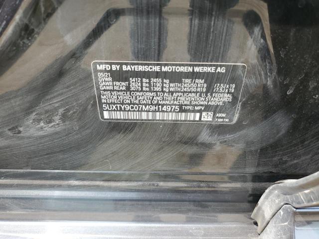 5UXTY9C07M9H14975 BMW X3 Xdrivem40i
