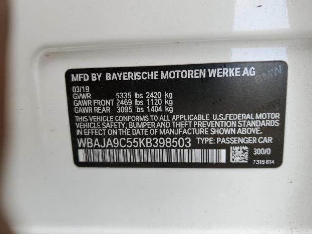 WBAJA9C55KB398503 BMW 530e