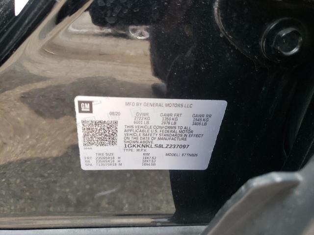 1GKKNKLS8LZ237097 GMC ACADIA SLE