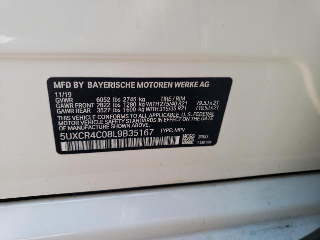 5UXCR4C08L9B35167 BMW X5 Sdrive 40i