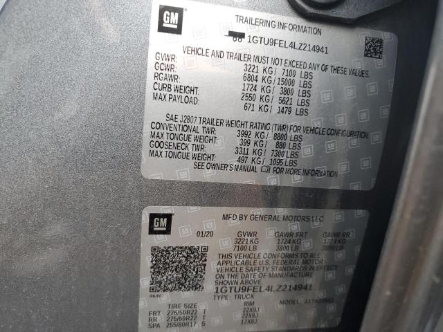 1GTU9FEL4LZ214941 GMC Sierra K1500 Denali