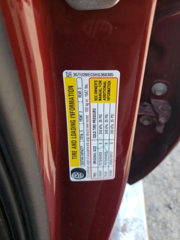 3GTU2NEC5HG368385 GMC Sierra K1500 Slt