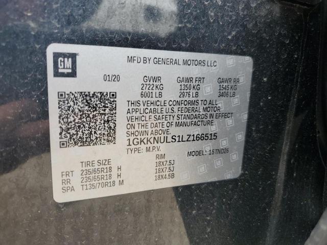 1GKKNULS1LZ166515 GMC ACADIA SLT