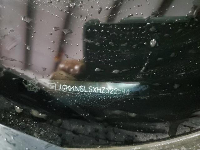 1GKKNSLSXHZ322594 GMC ACADIA SLE