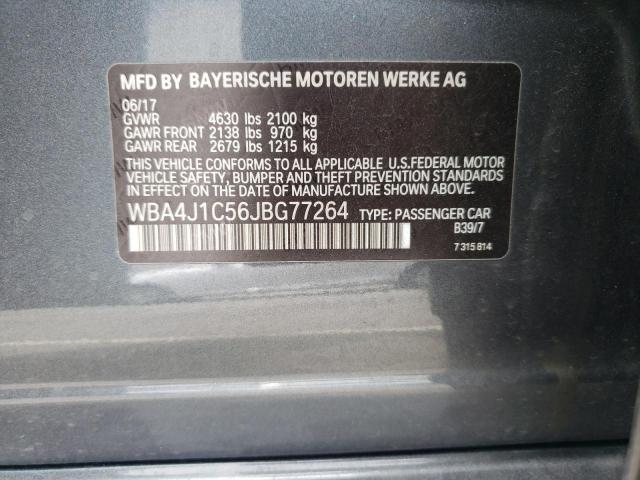 WBA4J1C56JBG77264 BMW 430i Gran Coupe
