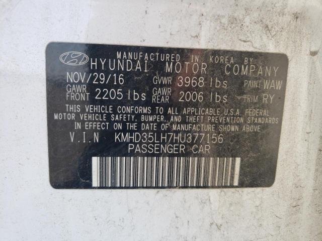 KMHD35LH7HU377156 Hyundai ELANTRA GT
