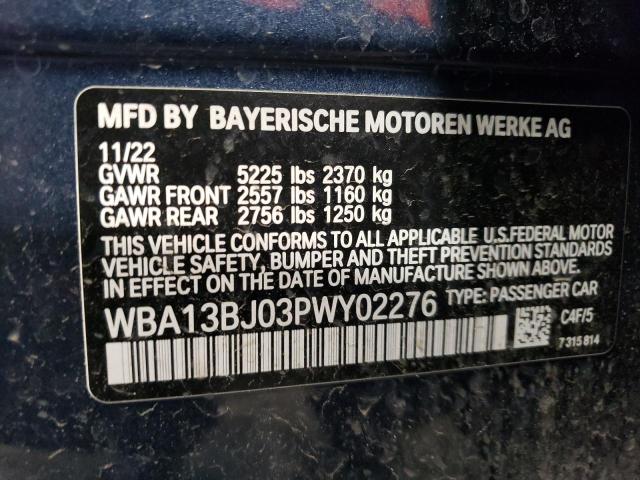 WBA13BJ03PWY02276 BMW 530 XI