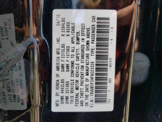 19UUB1F34FA023028 Acura TLX