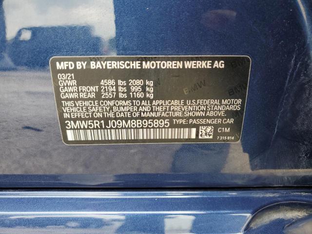 3MW5R1J09M8B95895 BMW 330I