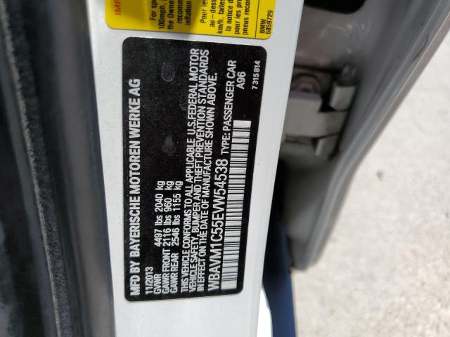 WBAVM1C55EVW54538 BMW X1 Sdrive28i