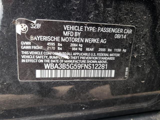 WBA3B5G59FNS12281 BMW 328 Xi Sulev