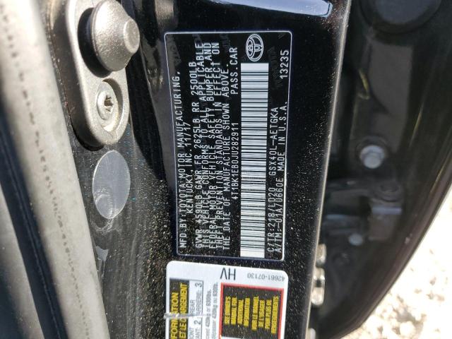 4T1BK1EB0JU282911 Toyota AVALON XLE