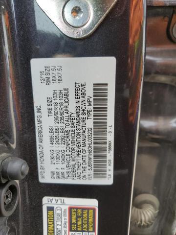 5J6RW1H80HL003202 Honda CR-V EXL