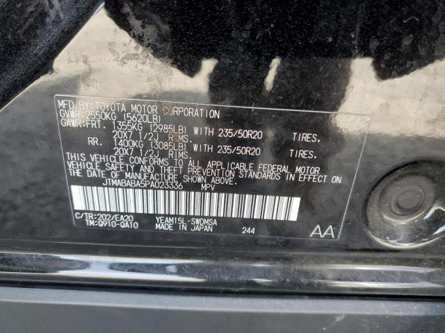 JTMABABA5PA023336 Subaru Solterra Premium