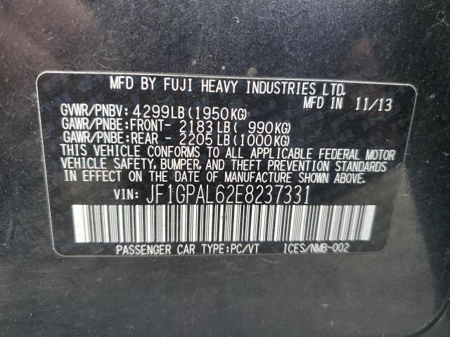 JF1GPAL62E8237331 Subaru Impreza Sport Premium