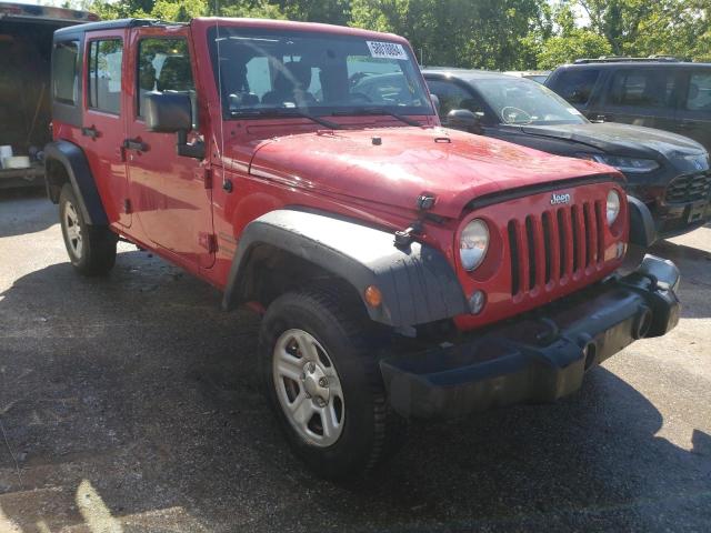 1C4BJWDGXEL244048 Jeep Wrangler Unlimited Sport
