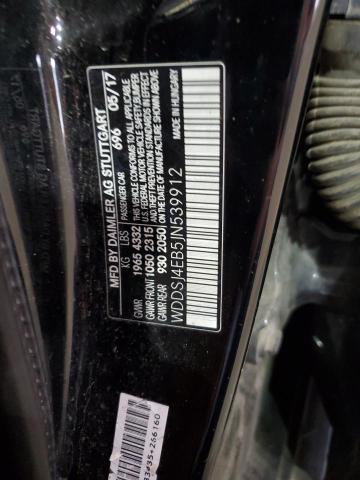 WDDSJ4EB5JN539912 Mercedes-Benz CLA 250