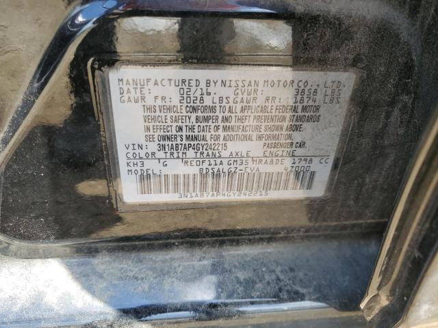 3N1AB7AP4GY242215 Nissan SENTRA S