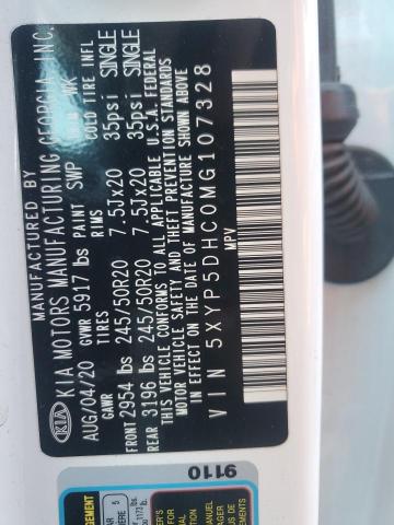 5XYP5DHC0MG107328 KIA Telluride