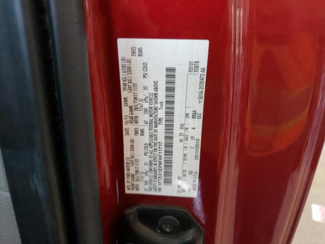 1FTEX1EP9FKF11717 Ford F150 Super Cab