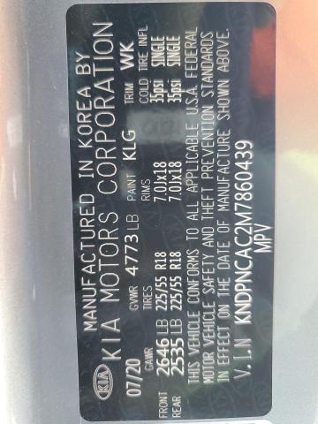 KNDPNCAC2M7860439 KIA SPORTAGE E