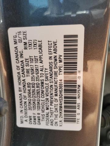 2HKRM4H53GH636914 Honda CR-V EX