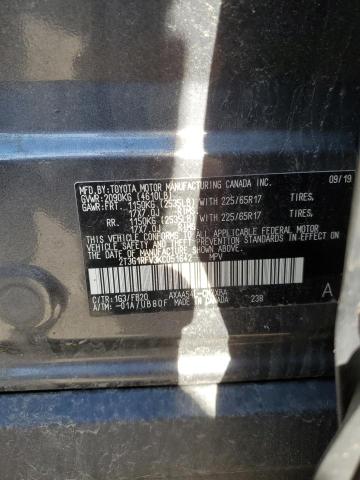 2T3G1RFV3KC051642 Toyota RAV4 LE