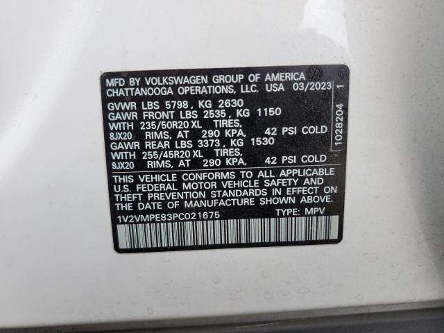 1V2VMPE83PC021675 Volkswagen ID.4 PRO S