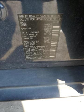 KNMAT2MT0FP551265 Nissan ROGUE S