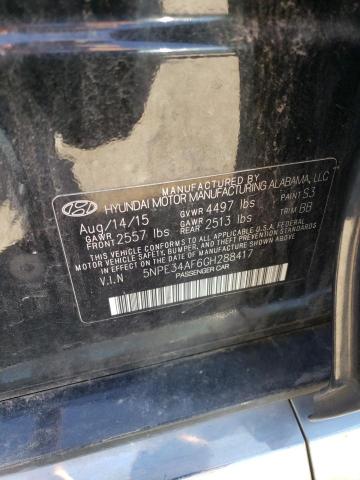 5NPE34AF6GH288417 Hyundai Sonata Sport