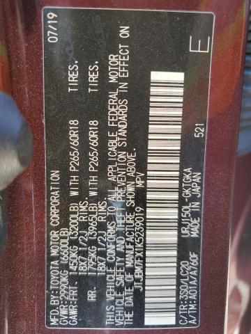 JTJBM7FX1K5239019 Lexus GX 460