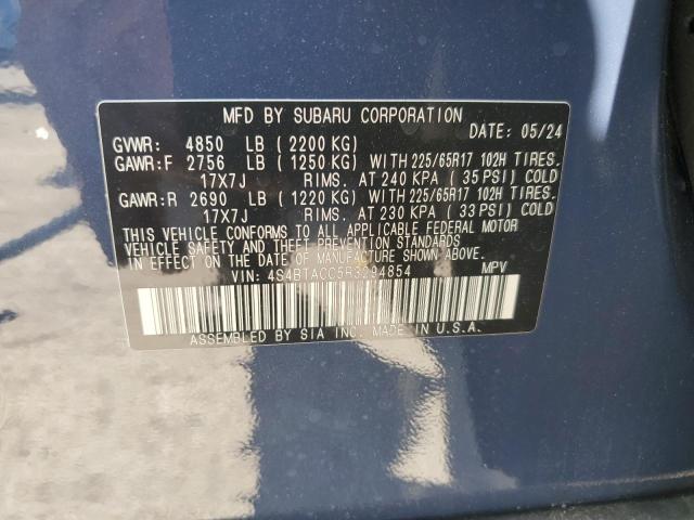 4S4BTACC5R3294854 Subaru Outback Premium