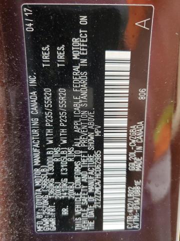 2T2ZZMCA7HC062985 Lexus Rx 350 Base