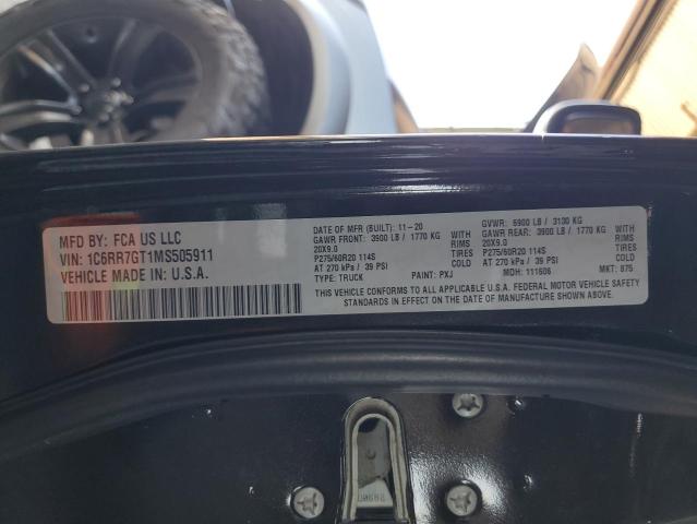 1C6RR7GT1MS505911 RAM 1500 Class