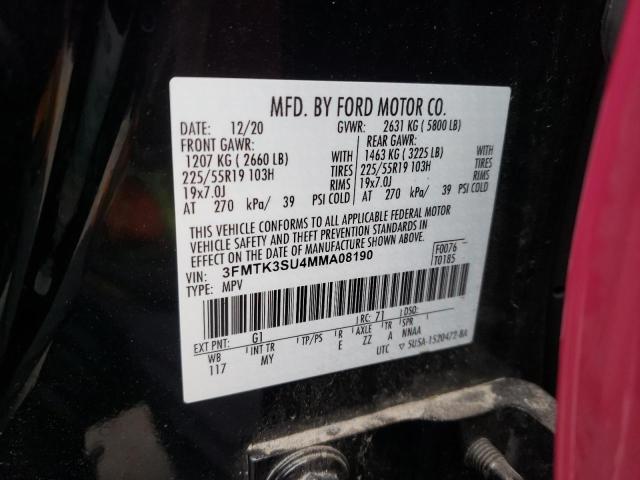 3FMTK3SU4MMA08190 Ford Mustang Mach-e Premium